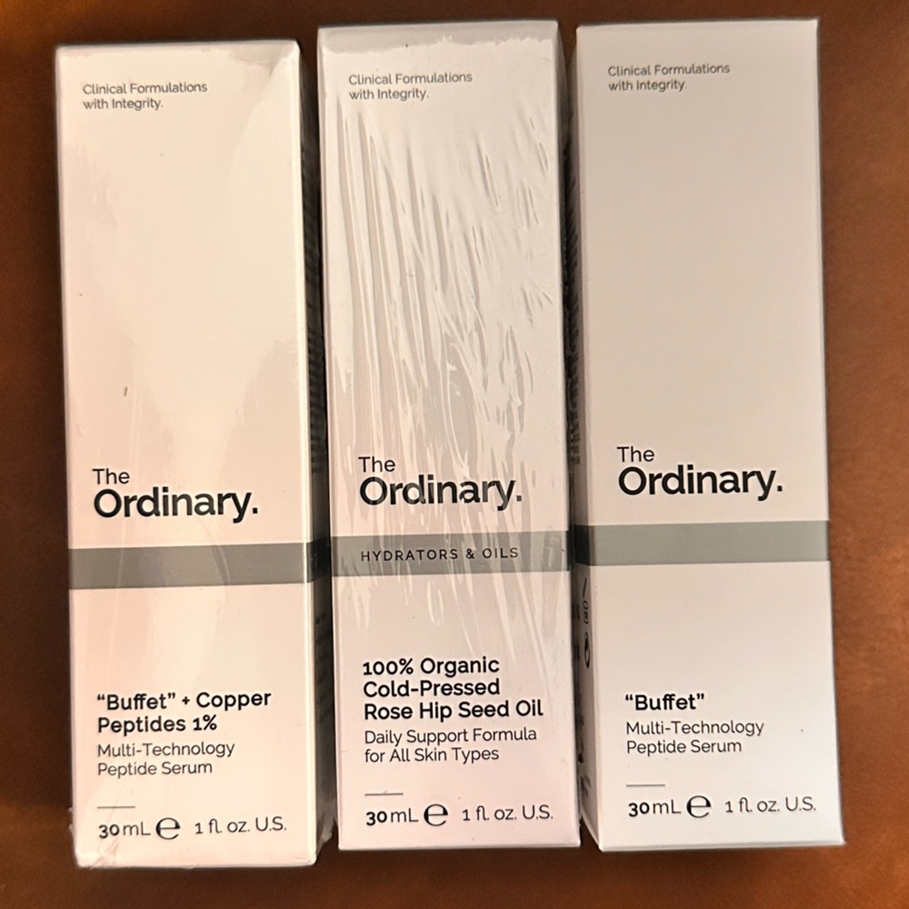 ‼️SALE‼️ NEW THE ORDINARY SKINCARE 3 SET BUNDLE